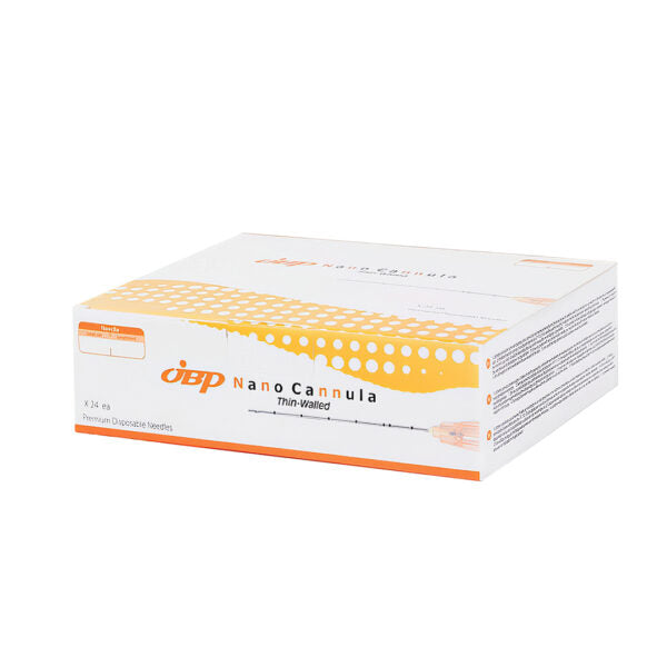 JBP Nano Ultra-Thin Wall Needles, 24 Pack