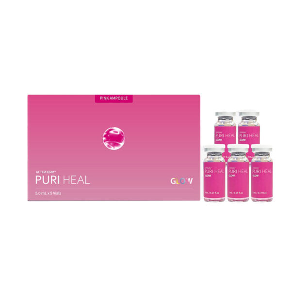 AETERDERM Puri Heal Glow Skin Booster, 5 × 5ml